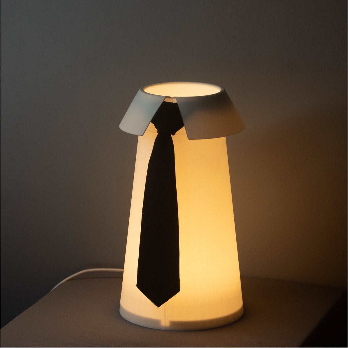 Dress-up Lamp<br> <small>Tie? Bow?<br> </small>